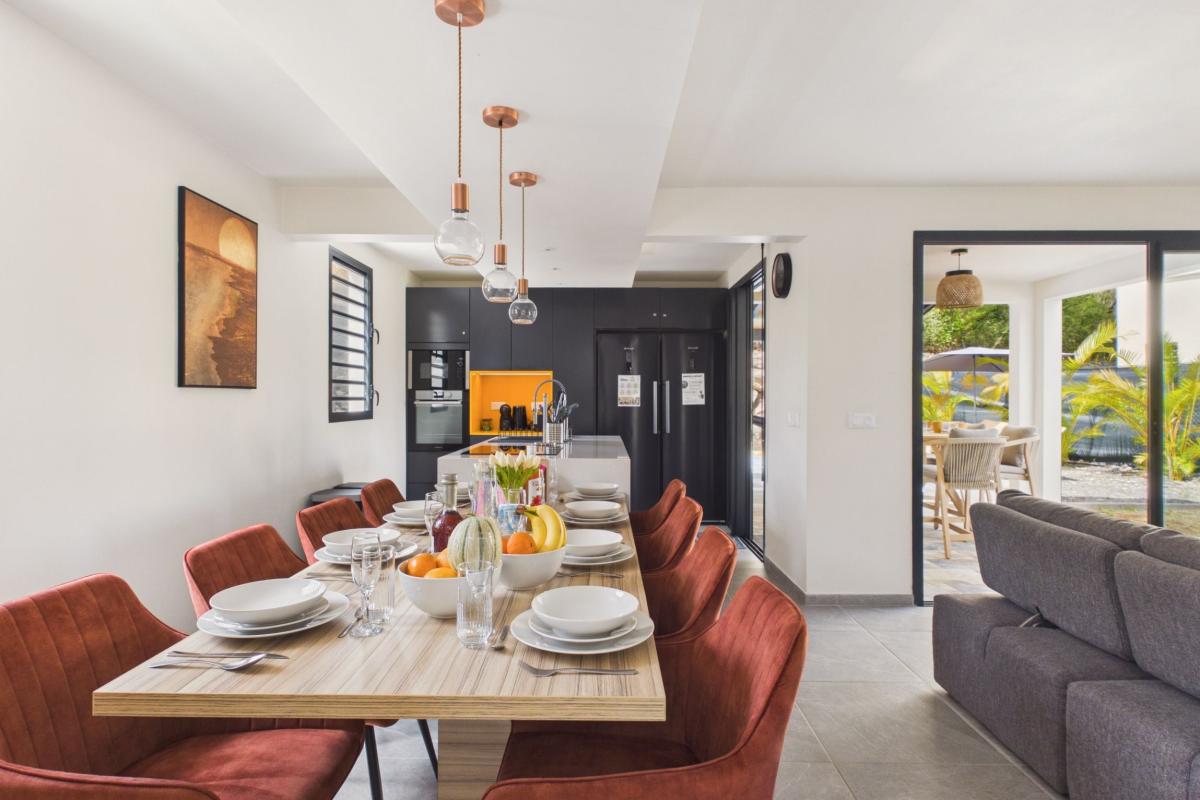 Location trois ilets 8 personnes martinique - cuisine 1